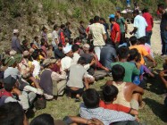 Maruti cement distributes relief for Earthquke