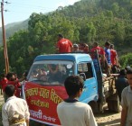 Maruti cement distributes relief for Earthquke