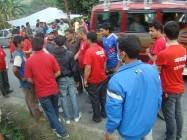 Maruti cement distributes relief for Earthquke