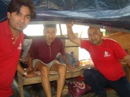 Maruti cement distributes relief for Earthquke